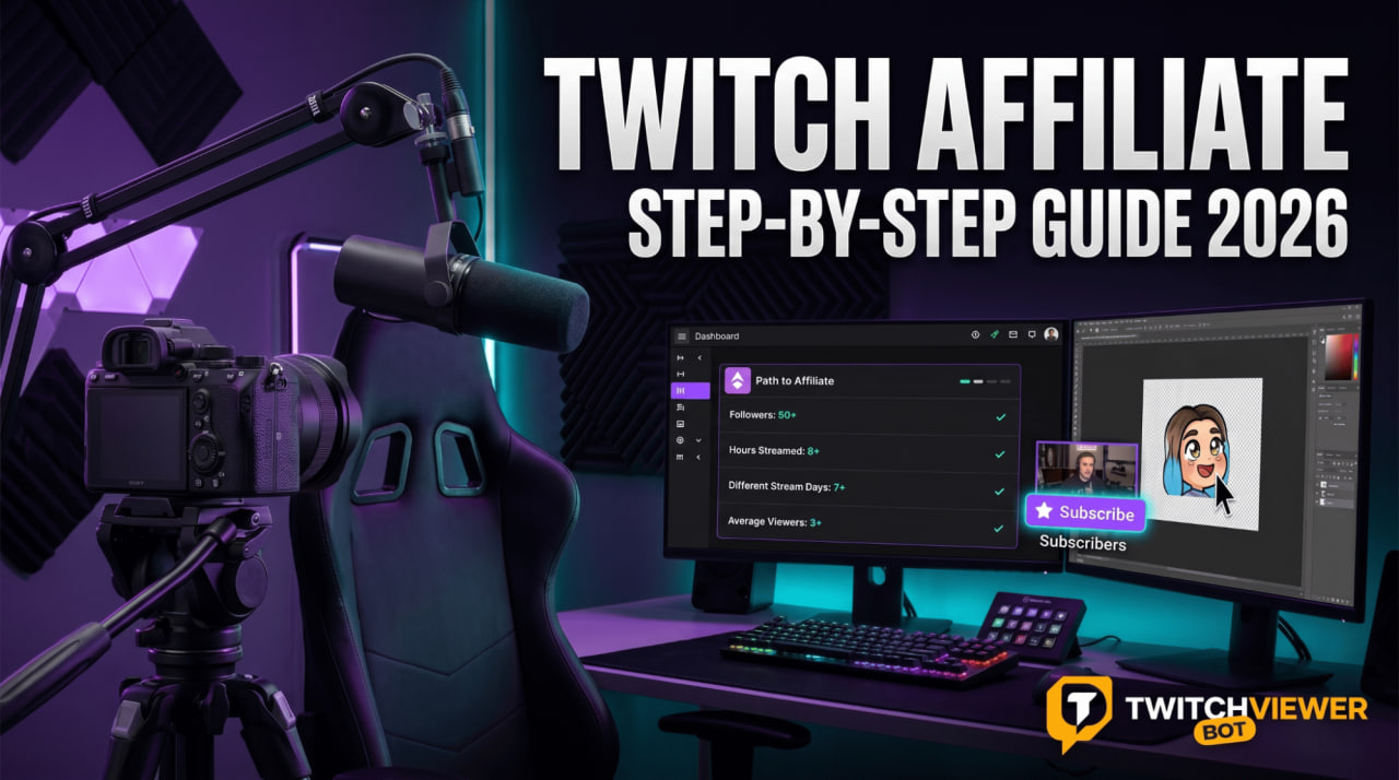 How to Get Twitch Affiliate Status in 2026?